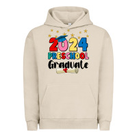 Pigment French Oak 2024 preschool graduate Urban Hoodie - JahusDesignShop