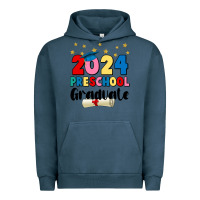 Pigment Midnight Navy 2024 preschool graduate Urban Hoodie - JahusDesignShop