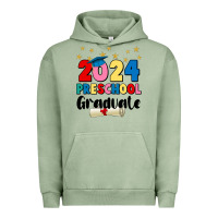 Pigment Oil Green 2024 preschool graduate Urban Hoodie - JahusDesignShop