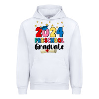 White 2024 preschool graduate Urban Hoodie - JahusDesignShop