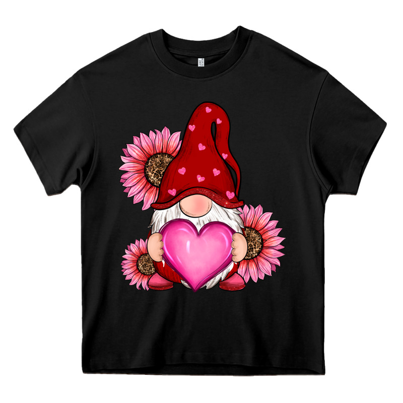 Valentines Day With Sunflowers Gnomes Heavy Core Tee by RanaPortraitStore | Teevron