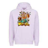 Lilac Than Honey Premium Hoodie - CowhideDigitalArt