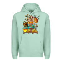 Seafoam Than Honey Premium Hoodie - CowhideDigitalArt