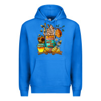 True Royal Than Honey Premium Hoodie - CowhideDigitalArt