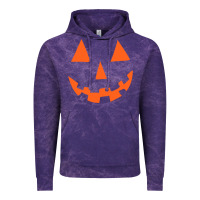 Cloud Purple Halloween Pumpkin Face Gift Creepy Spooky Horror Vintage Hoodie - maiPhamDesign