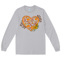 Moon Dust Western Autumn Heart Long Sleeve Tee - FaDigitalArtStudio