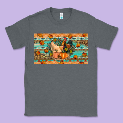 Fall Coop Animals Pumpkin Classic Tee Designed By Artiststas