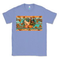 Colony Blue Fall coop animals pumpkin Classic Tee - Artiststas