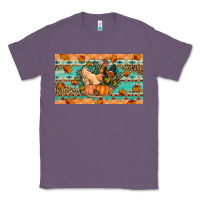 Lavender Fall coop animals pumpkin Classic Tee - Artiststas