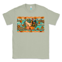Matcha Fall coop animals pumpkin Classic Tee - Artiststas