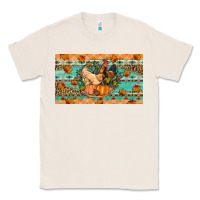Natural Fall coop animals pumpkin Classic Tee - Artiststas