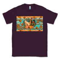 Plum Fall coop animals pumpkin Classic Tee - Artiststas