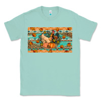Seafoam Fall coop animals pumpkin Classic Tee - Artiststas