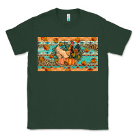Sports Green Fall coop animals pumpkin Classic Tee - Artiststas