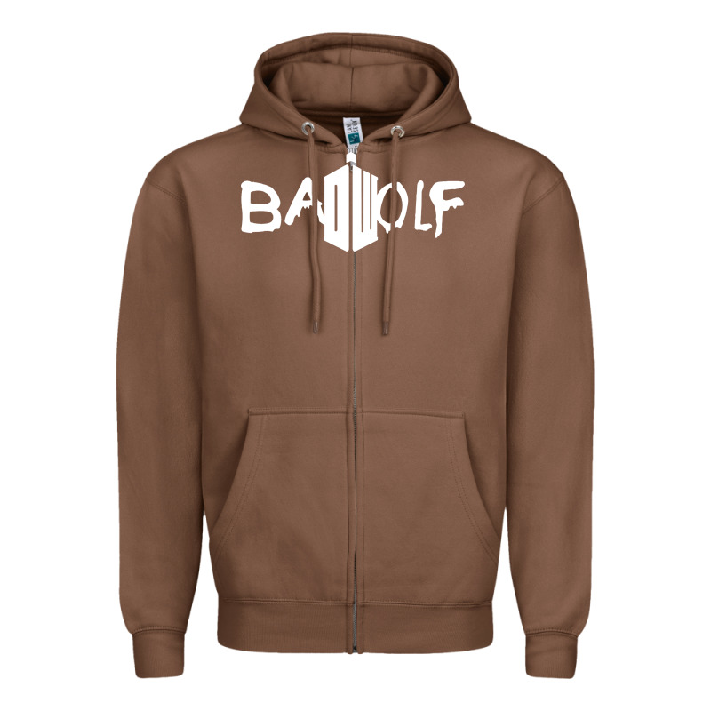 Bad Wolf   Doctor Who Zipper Hoodie by maiPhamDesign | Teevron