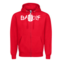 Red bad wolf   doctor who Zipper Hoodie - maiPhamDesign