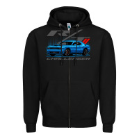 Black Blue Challenger RT T-Shirt Zipper Hoodie - maiPhamDesign