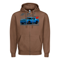 Chestnut Blue Challenger RT T-Shirt Zipper Hoodie - maiPhamDesign