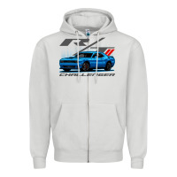 Dove Grey Blue Challenger RT T-Shirt Zipper Hoodie - maiPhamDesign