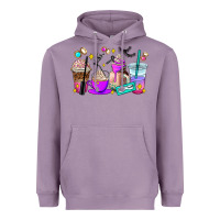 Lavender lash hustler coffee cups Heavyweight Hoodie - AdoDesignShop