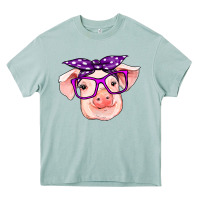 Arona pig with bandana Heavy Core Tee - RanaPortraitStore