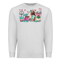 Dove Grey nurse  coffee cup Premium Sweatshirt - AdoDesignShop