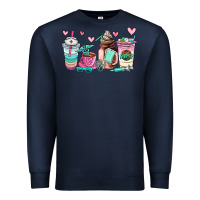 Navy nurse  coffee cup Premium Sweatshirt - AdoDesignShop