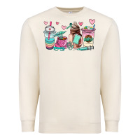 Sandshell nurse  coffee cup Premium Sweatshirt - AdoDesignShop