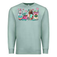 Seafoam nurse  coffee cup Premium Sweatshirt - AdoDesignShop