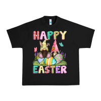 Black Happy Easter gnomies Easter Day Urban Heavy Tee - CowGirlArtShop