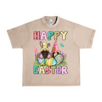 French Oak Happy Easter gnomies Easter Day Urban Heavy Tee - CowGirlArtShop