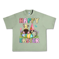 Oil Green Happy Easter gnomies Easter Day Urban Heavy Tee - CowGirlArtShop