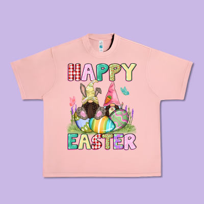 Happy Easter Gnomies Easter Day Urban Heavy Tee Designed By Cowgirlartshop