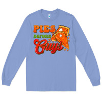 Colony Blue Pies Before Guys Long Sleeve Tee - FaDigitalArtStudio