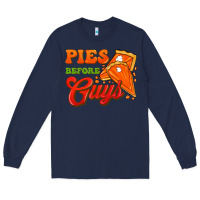 Navy Pies Before Guys Long Sleeve Tee - FaDigitalArtStudio