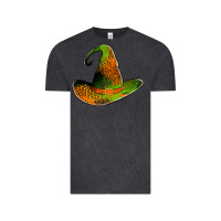 Vintage Black leopard witch hat Vintage Tee - Jasminsmagicworld