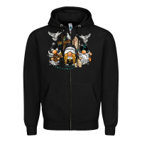 Black pastor nun religious gnome Zipper Hoodie - BarkalooDesign