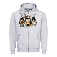Pastor Nun Religious Gnome Zipper Hoodie | Teevron