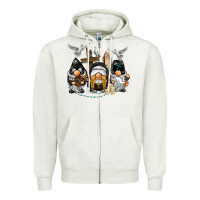 Oatmeal Heather pastor nun religious gnome Zipper Hoodie - BarkalooDesign