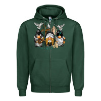 Sports Green pastor nun religious gnome Zipper Hoodie - BarkalooDesign