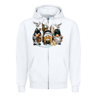 White pastor nun religious gnome Zipper Hoodie - BarkalooDesign
