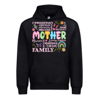 Black retro mother Urban Hoodie - JahusDesignShop