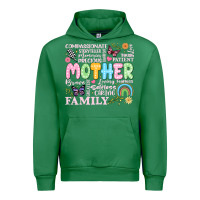 Emerald retro mother Urban Hoodie - JahusDesignShop