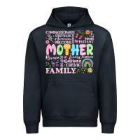 Navy retro mother Urban Hoodie - JahusDesignShop