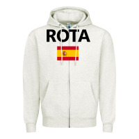Oatmeal Heather rota spain spanish flag city vacation travel gift pullover hoodie Zipper Hoodie - maiPhamDesign