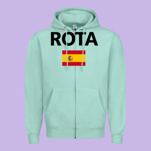 Rota Spain Spanish Flag City Vacation Travel Gift Pullover Hoodie Zipper Hoodie Designed By Maiphamdesign