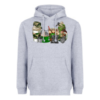 Heather Grey veteran coffee cups Heavyweight Hoodie - AdoDesignShop