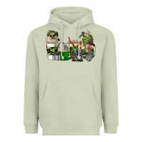 Matcha veteran coffee cups Heavyweight Hoodie - AdoDesignShop