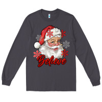Smoke santa believe Long Sleeve Tee - RanaPortraitStore