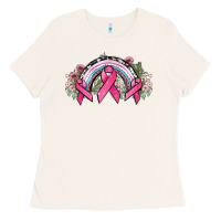 Bone Cancer ribbon rainbow Cancer Awareness Ladies Tee - HowdyJamesFarm